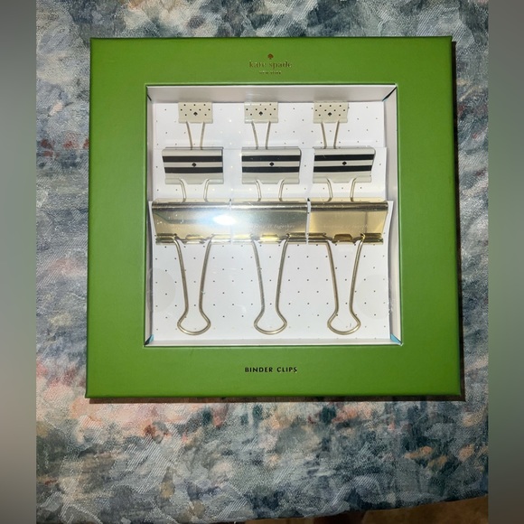 Kate Spade binder clip set - Picture 6 of 9